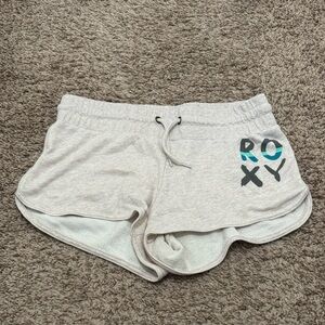 Roxy Women's Light Gray Athletic Shorts